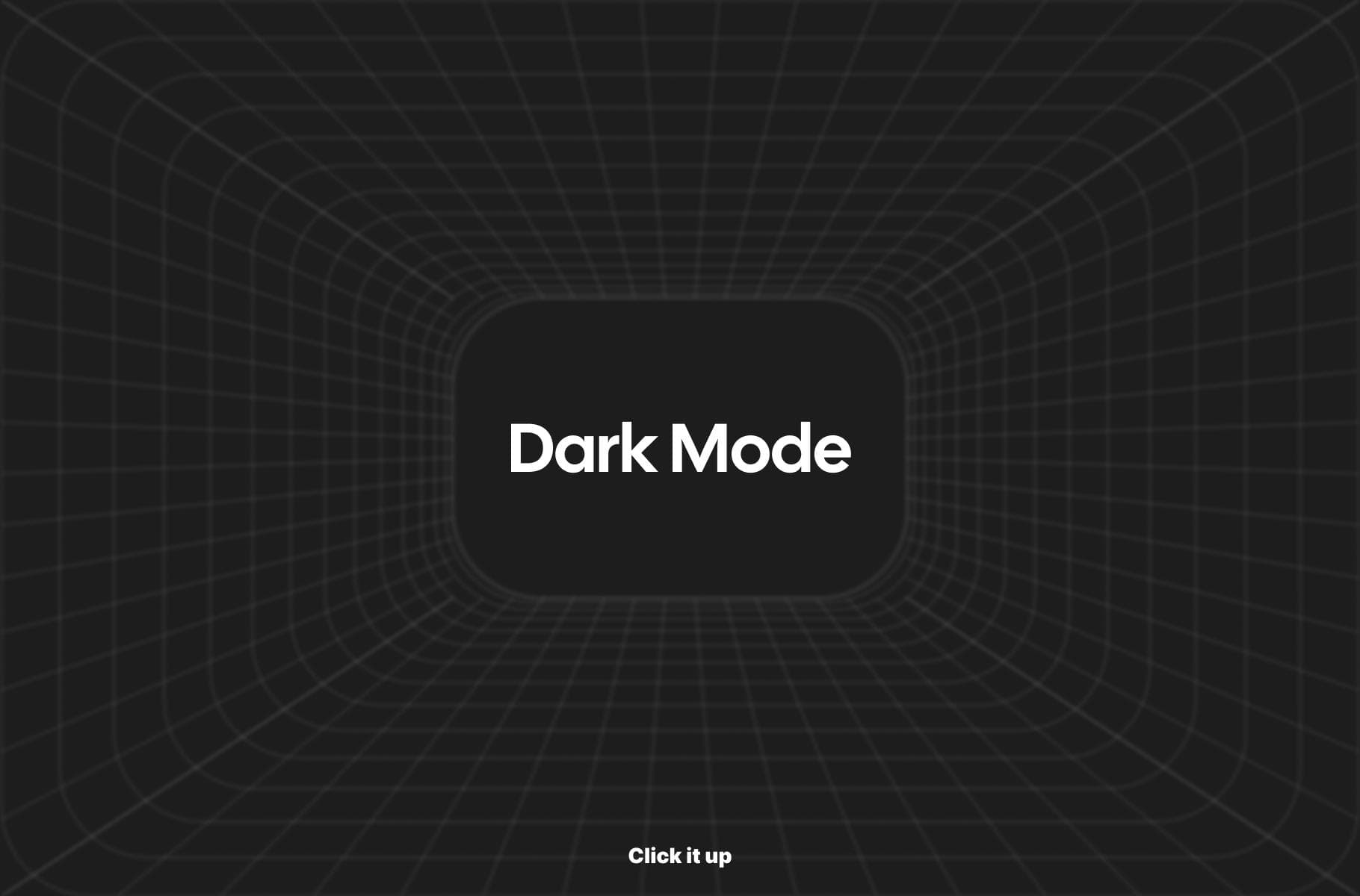 Dark mode interface design with grid pattern, showcasing improved readability for dark-themed websites