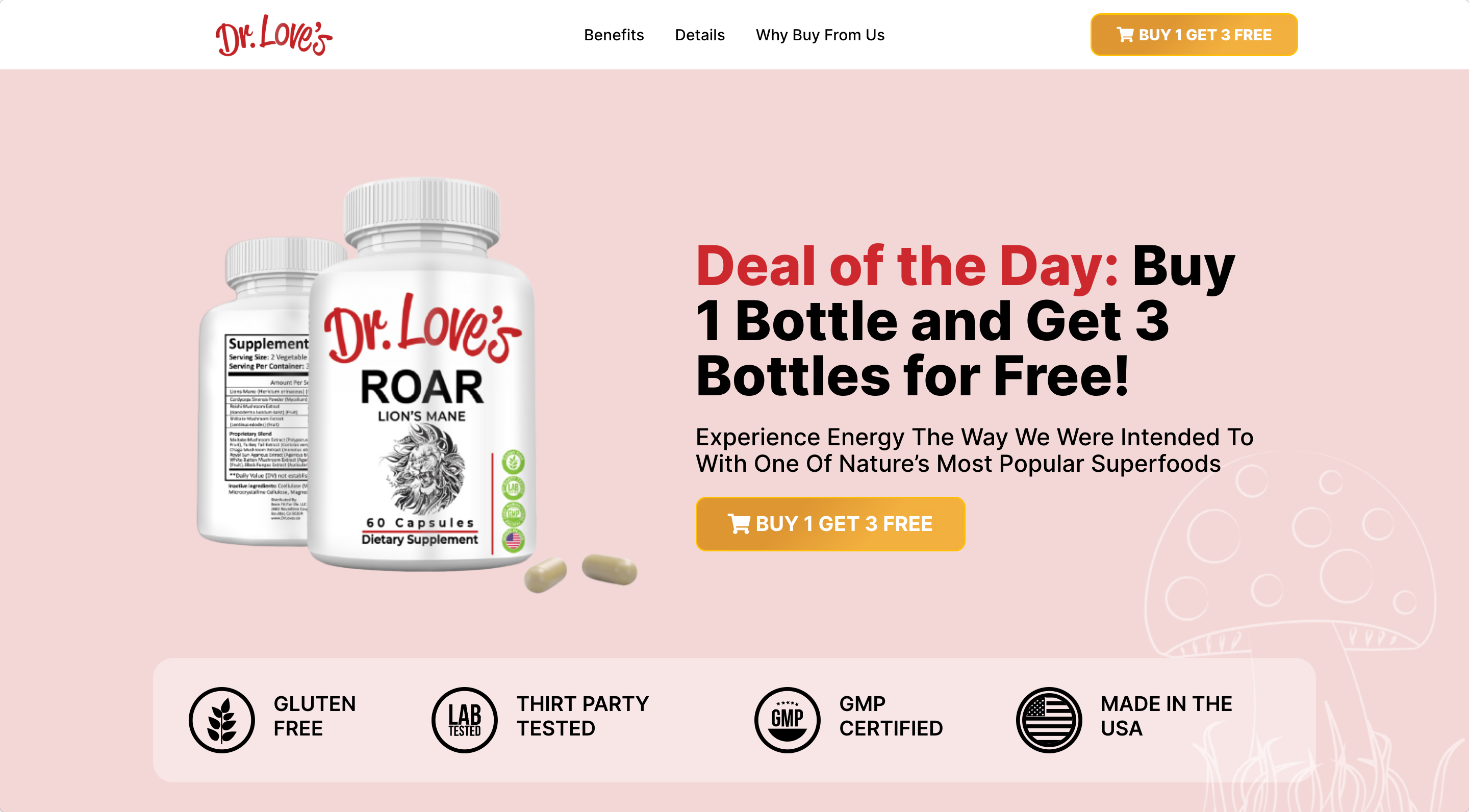 Dr. Love's Supplements eCommerce Success